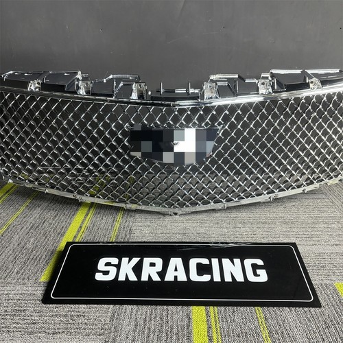 1PCS Fits Cadillac XTS 2013-2017 Chrome Front Bumper Upper Rhombic Grille Frame - Picture 12 of 14