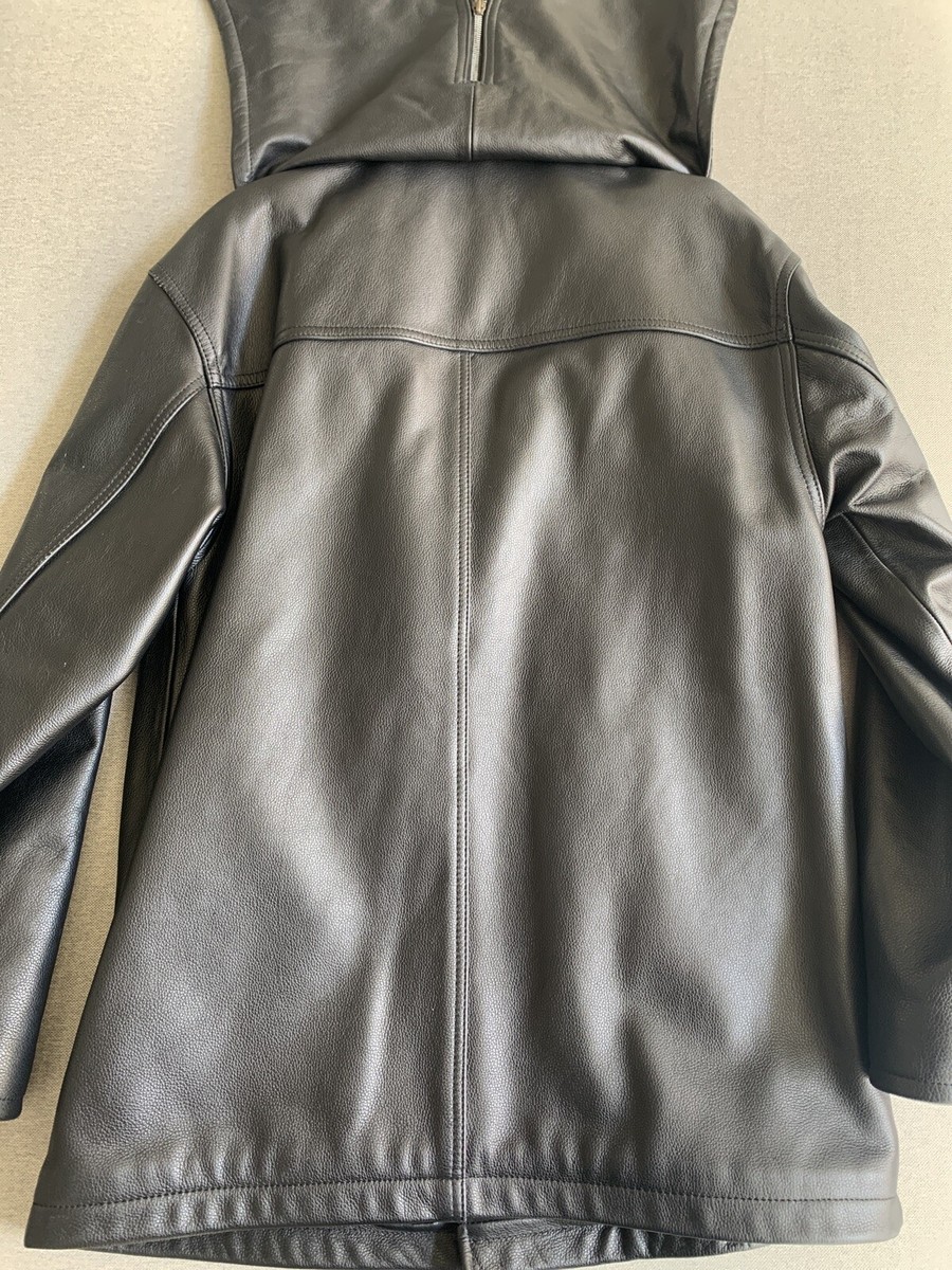 Stussy ULTRA RARE vintage leather coat 90's 💯% AUTHENTIC XS Stussy ULTRA RARE vintage leather coat 90's 💯% AUTHENTIC XS