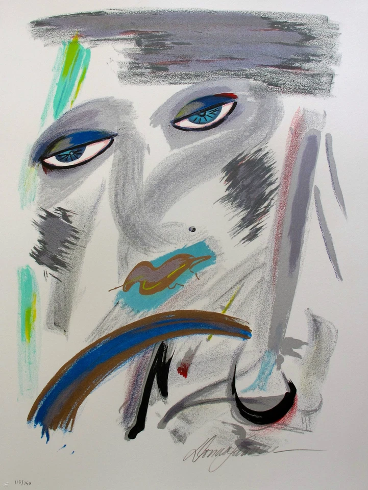 DONNA SUMMER WINTER MELODY Hand Signed Limited Edition Lithograph DRIVEN MUSIC - Image 2 of 4