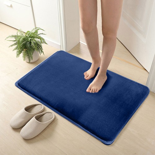 Soft Rug Absorbent Memory Foam Bath Mat Non-slip Bathroom Floor Shower Carpet - Picture 11 of 21