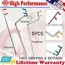 5x Dental X-Ray Positioning Film Stainless Steel Indicator Aligning Arm kit