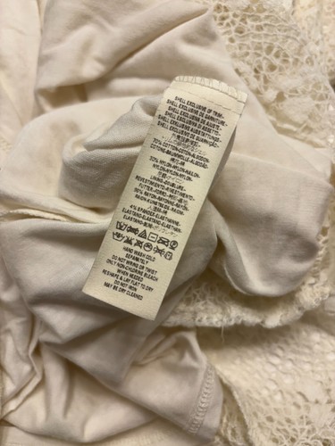 Mini Vestido Free People Encaje Talla XS Marfil/Blanco - Imagen 7 de 7