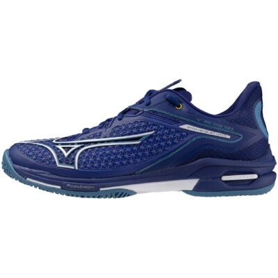 MIZUNO Wave Exceed Tour 6 AC 61GA2470 15 Blue White Width 2E Tennis Shoes