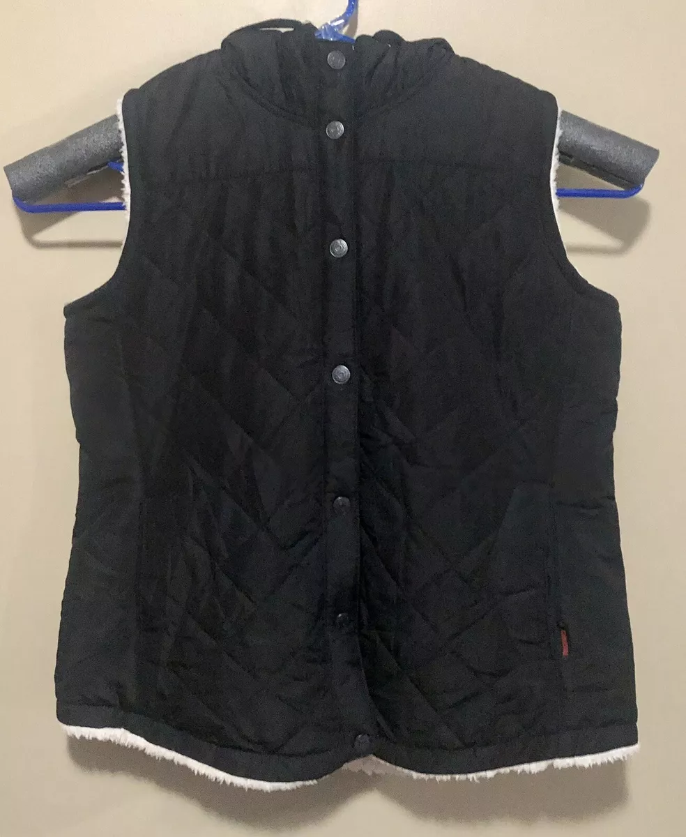 Sherpa lined hooded best sale vest