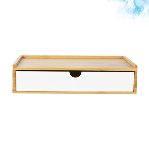 Delicate Bamboo Storage Box Simple Desktop Organizer Decorative - Picture 9 of 11