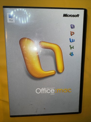 Microsoft Office 2004 for Mac w/ Manual And Product Key, Fast Free Shipping - 第 1/3 張圖片
