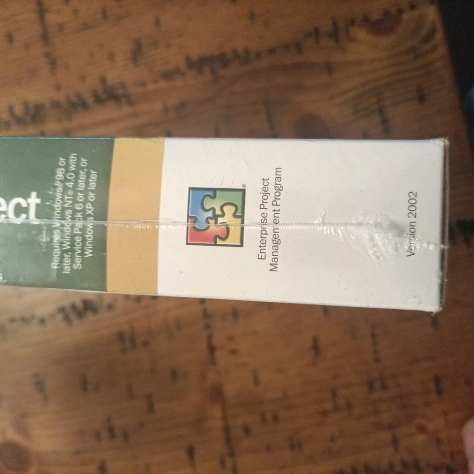 Microsoft Project Professional 2002 NEW SEALED with Permanent License - Image 4 of 4