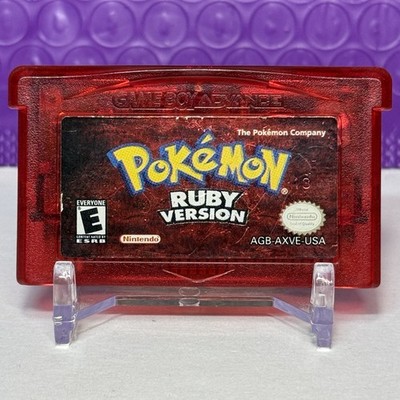 Pokemon Ruby Version GBA [Authentic   New Battery] Gameboy Advance Cartridge
