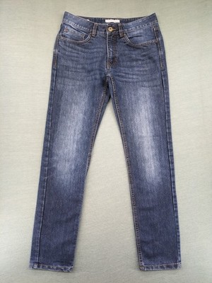 Charles Vögele Herren Jeans Andy Slim Leg Regular Waist Gr 32/32 Dunkelblau