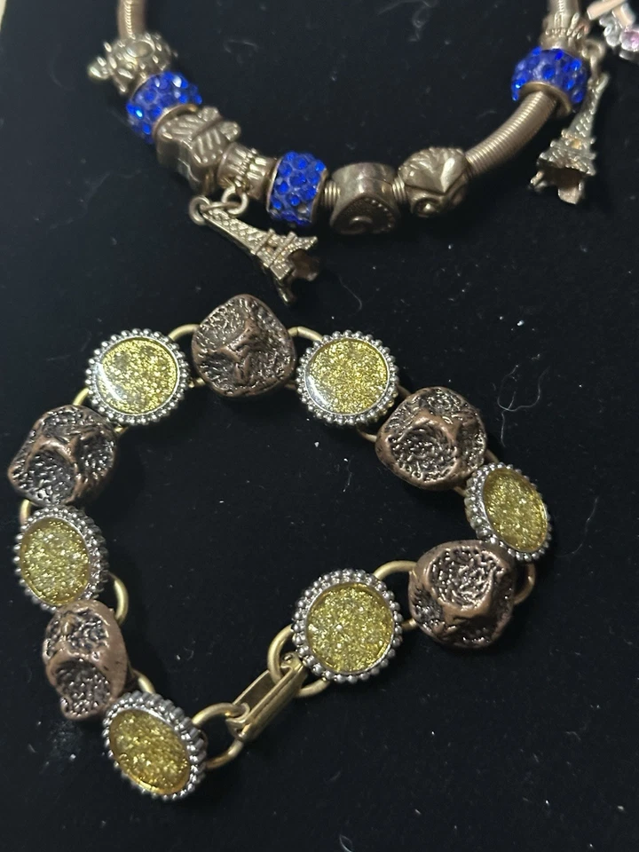 Lote de 5 hermosas pulseras Avon, Best y otras piezas sin firmar Foto 4 de 4