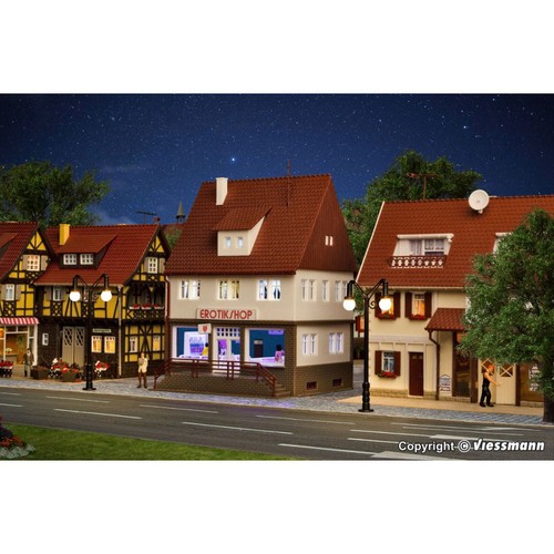Magasin érotique avec éclairage intérieur et LED, kit fonctionnel - VOLLMER 4387 | Zustand: Neuf