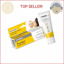 Medela Purelan Lanolin Nipple Cream, Fast Relief for Sore Nipples Dry Skin Dur