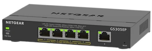 NETGEAR - 5 Poort PoE+ Managed Switch
