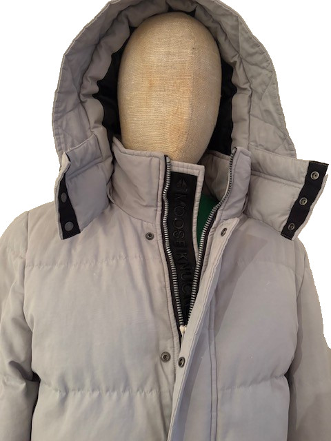 Moose Knuckles Cloud 9 Down Jacket - Light Grey, Size M - Used - Only £250.00 View 5
