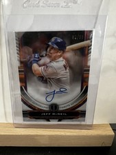 2023 Topps Tribute Baseball Autographs #TA-JM Jeff McNeil (serial numbered 07/50