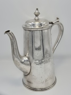 Antike Elkington & Co Great Eastern Railway Speisewagen Kaffeekanne GER DC