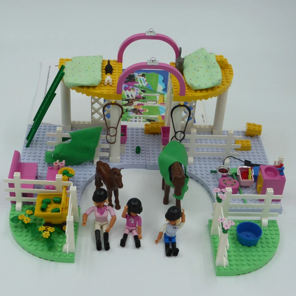 Lego 5871 Belville Recreation Riding Stables Rare Complete no Orig Instr or Box - Bild 2 von 4