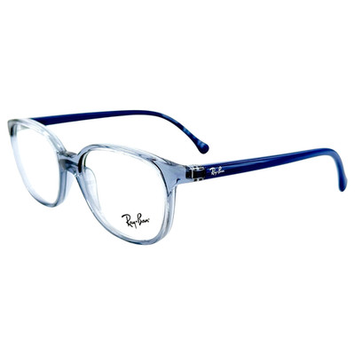 Ray Ban JR RB1900 Kids Plastic Eyeglass Frame 3897 Transparent Blue 47-15