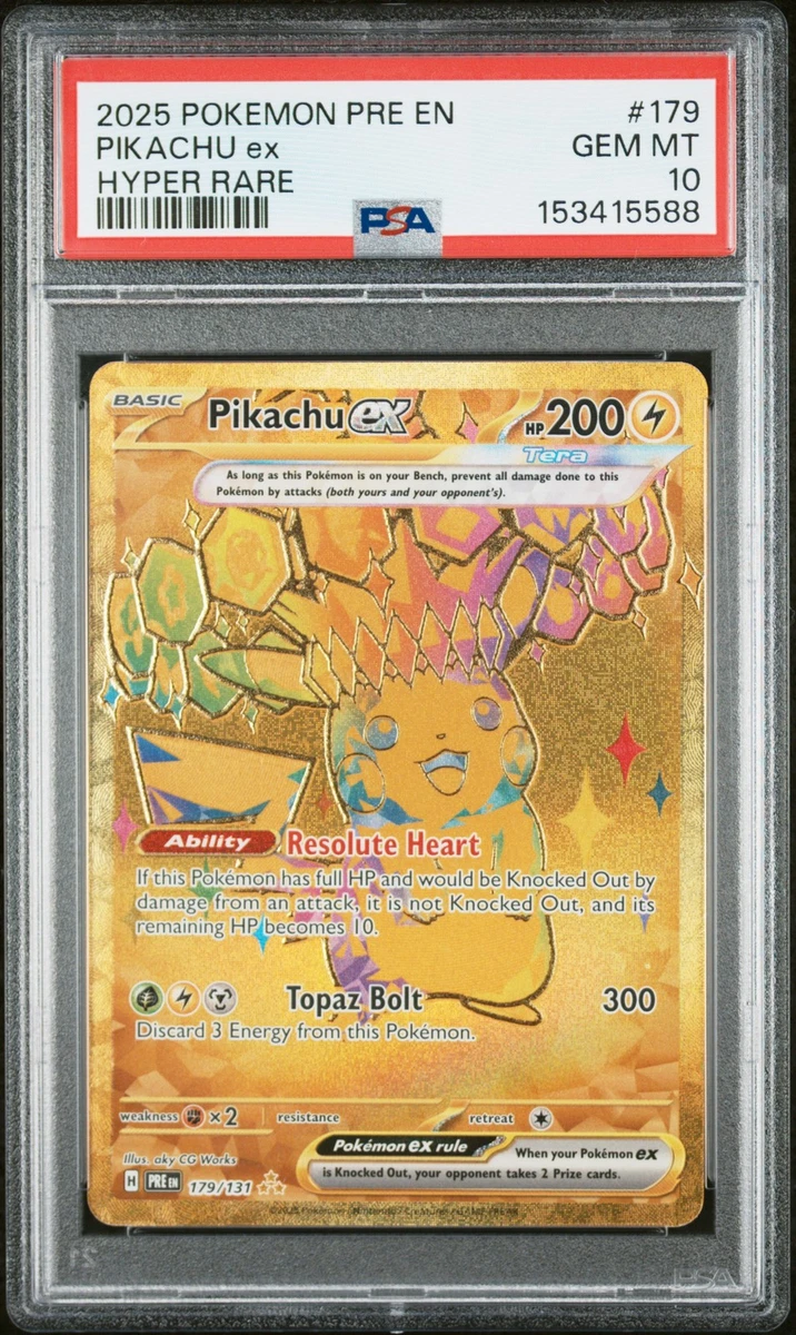 Pikachu Pokémon TCG Professional Sports Authenticator (PSA