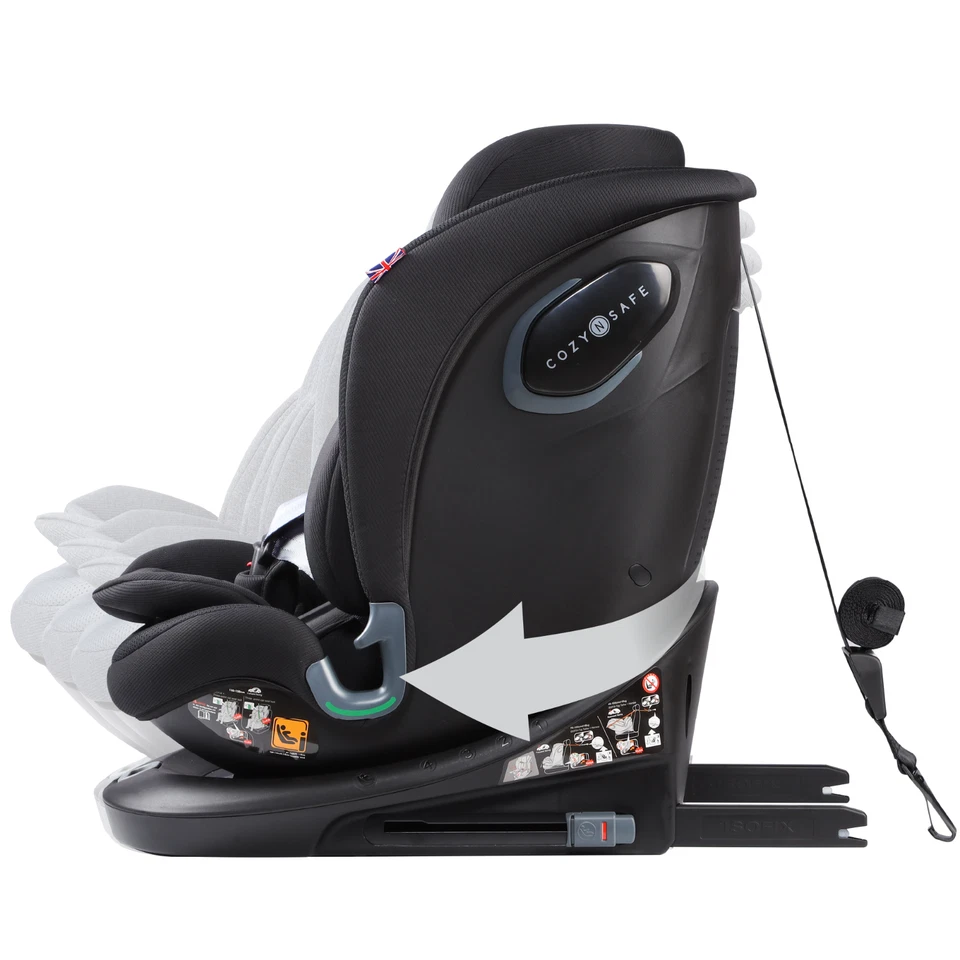 Cozy N Safe Vesta i-Size 360 Rotation 40 to 150cm Child Car Seat with ISOFix - Image 4 of 4