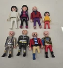 Playmobil Vintage Lot Of 8 Figures For Parts Or Repair