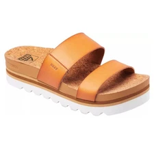 Reef Women’s Size 10 Cushion Vista Hi  Slip-on Sandal Natural Brown New