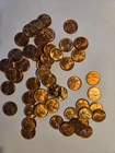UNCIRCULATED WHEAT PENNY ROLL MIXED DATES