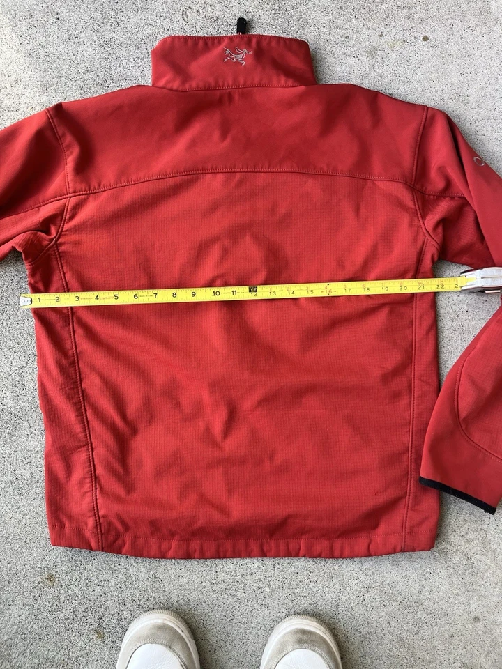 Arc'teryx Jacket Mens Medium Windstopper Fleece Softshell Outdoor Hiking Trail - Image 3 of 4
