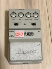 Ibanez CF7 Chorus Flanger Guitar Effect Pedal Used Tested No Accessories