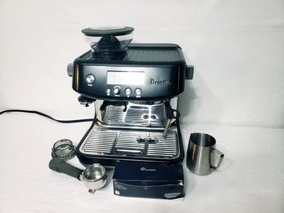 Breville Barista Pro Espresso Machine BES878BTR/A, Black Truffle AS IS READ DES.