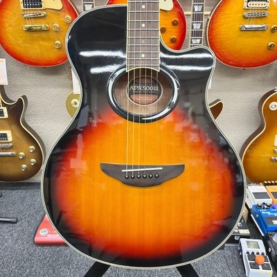 【11787】YAMAHA APX-500III エレアコ sunburst YAMAHA APX-500III Acoustic-Electric Guitar Vintage Sunburst