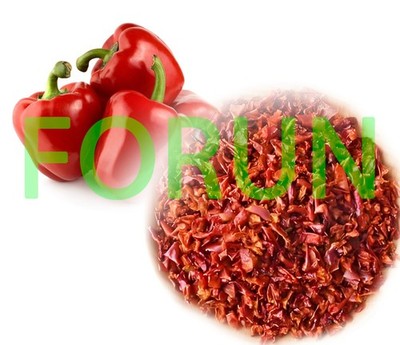 FORUN Dried Red Bell Pepper Flake-Strong Flavour,Fresh Red,No HOT