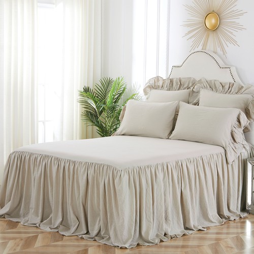 Ruffled Euro Sham Natural - Picture 3 of 4