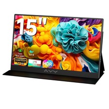 15inch Portable Monitor FHD 1080P  100 sRGB HDR IPS  USB-C  HDMI for Gami...