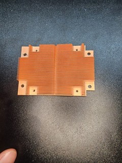 Cooljag AMA A3 1U CPU Cooler Solid Copper Heatsink w/ Fan AMD AM2 AM3