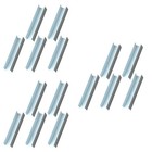 15 teile u Form Pet Gate Zaunverstärkungsstütze Kunststoffnut für Hundegatter