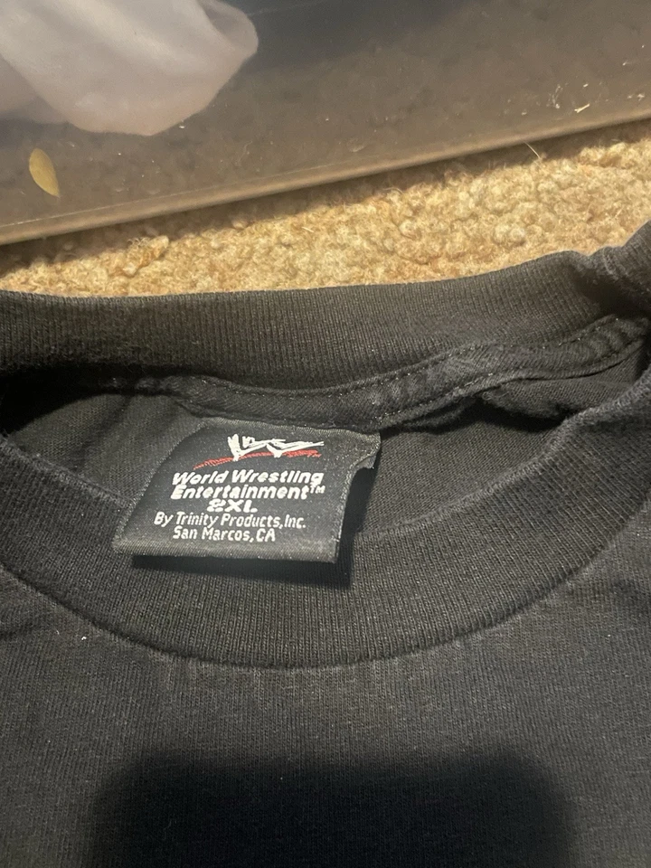 Camiseta WWE Rob Van Dam RVD Logo Amarillo 2XL Foto 2 de 3