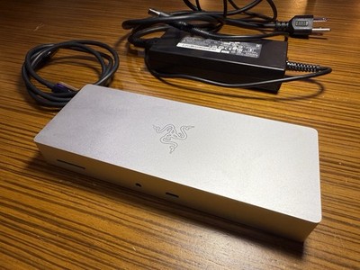 Razer Thunderbolt 4 Dock Mercury w/ Thunderbolt Cable & PSU