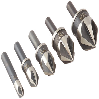 Irwin Irwin Tools 1877791 Black Oxide Countersink Drill Bit 5-Piece Set