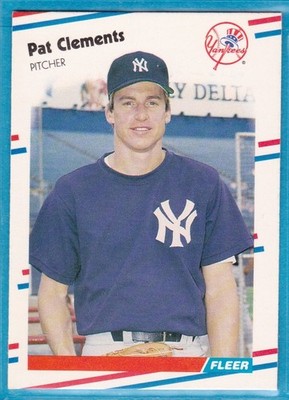 1988 Fleer - Pat Clements #204
