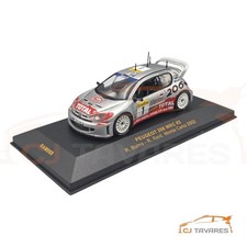 IXO RAM069 PEUGEOT 206 WRC #1 R BURNS - R REID RALLY MONTE CARLO 2002 1/43
