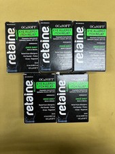 5 New OCuSOFT Retaine Eye Allergy Itch Relief - 2.5mL Each Box Exp. 04/2026