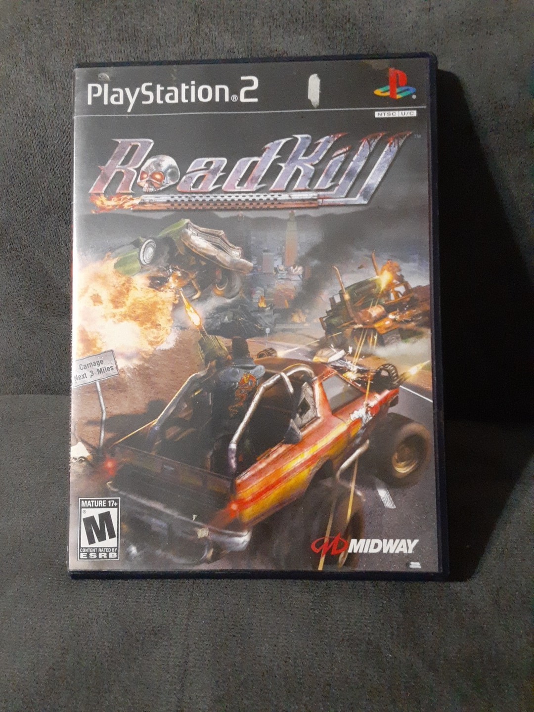 RoadKill (Sony PlayStation 2, 2003) PS2 Completo Probado en Caja Original 