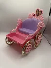 Vintage Barbie Rapunzel Pink Horse Carriage 2002 Mattel Carriage only