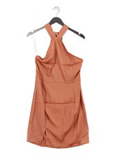 Nasty Gal Mini Dress L in Tan