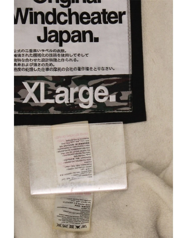 Chaqueta cortavientos gráfica Superdry para mujer The Windcheater UK 18 XL negra BF02 Foto 3 de 3