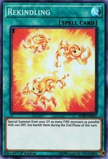 Yu-Gi-Oh TCG MYFI-DE055 SR Rekindling Mystic Fighters