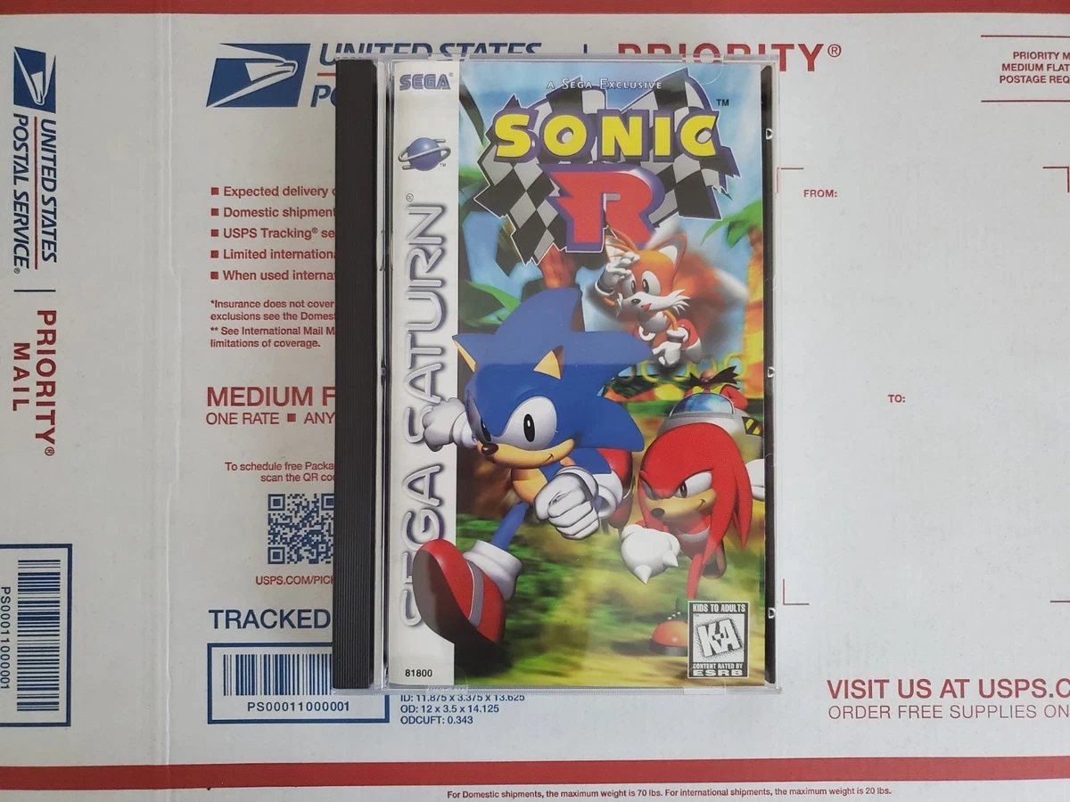赛车电子游戏Sonic R | eBay