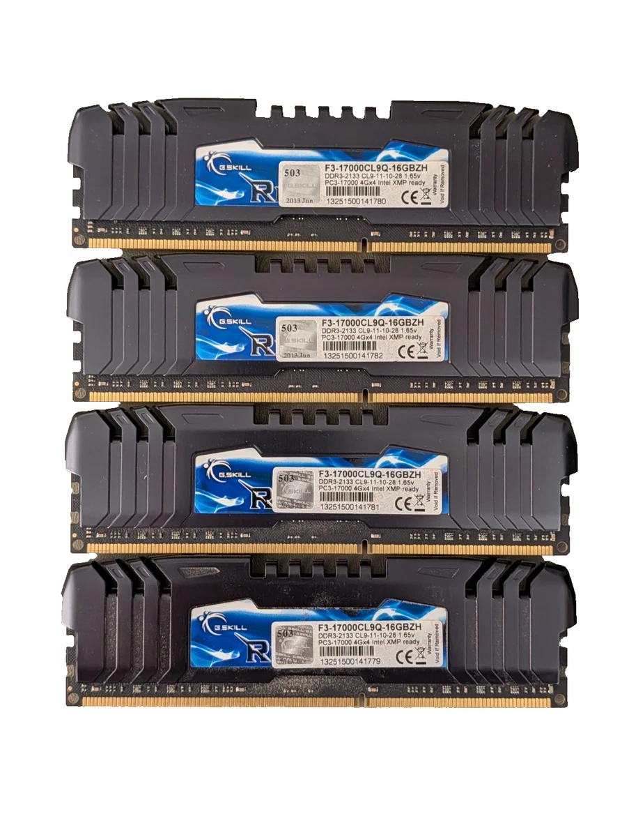 PC3-17000(DDR3-2133) 16GB×1 PC3-17000 (DDR3-2133) Bus Speed Computer RAM 16 GB Total Capacity