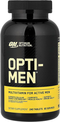 Opti-Men Daily Multivitamin Supplement, 240 Count